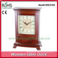 Decorative clock home use quartz wood tabletop clock cute desk clock